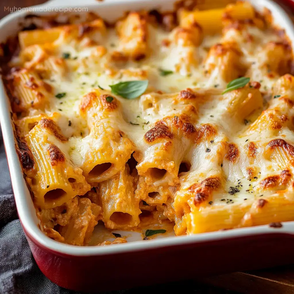 Delicious Baked Rigatoni