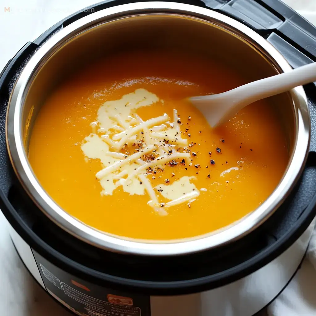 Cozy Butternut Squash Soup in Instant Pot