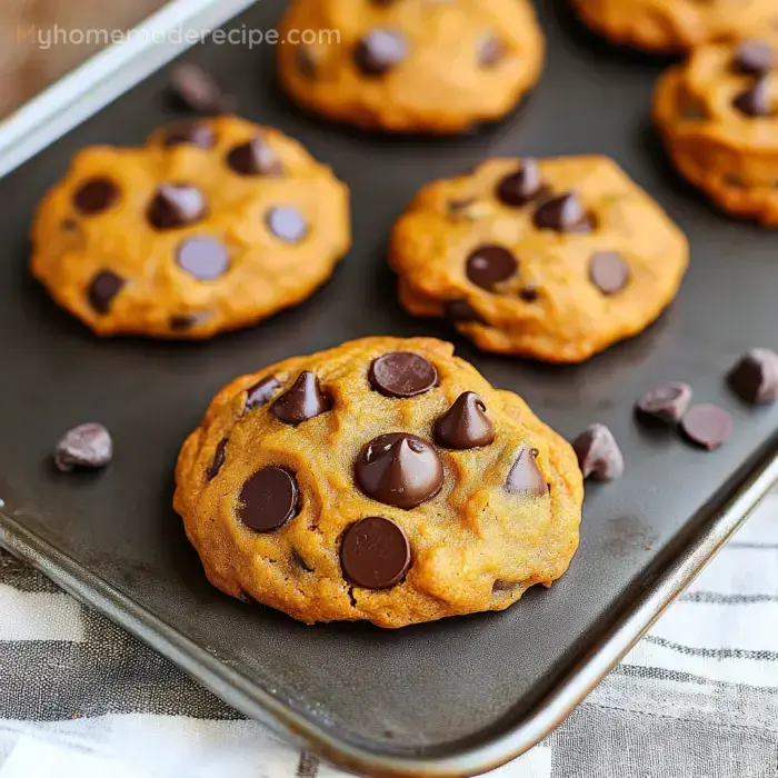 Soft Pumpkin and Chocolate Cookies