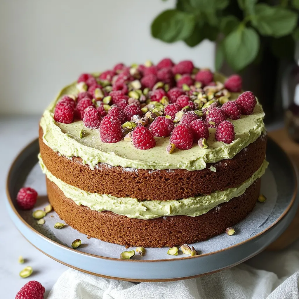 Fresh Pistachio Cake