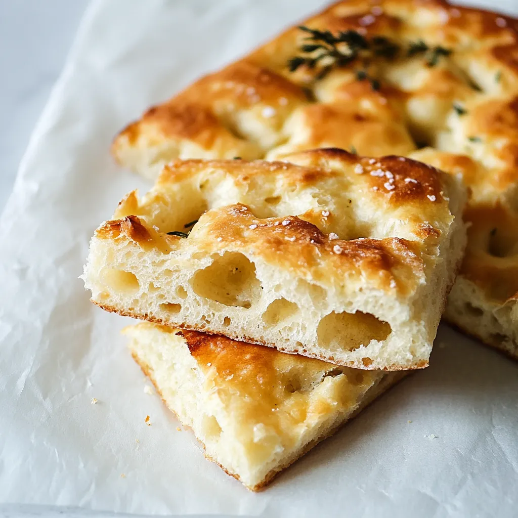 Simple Italian Focaccia Bread