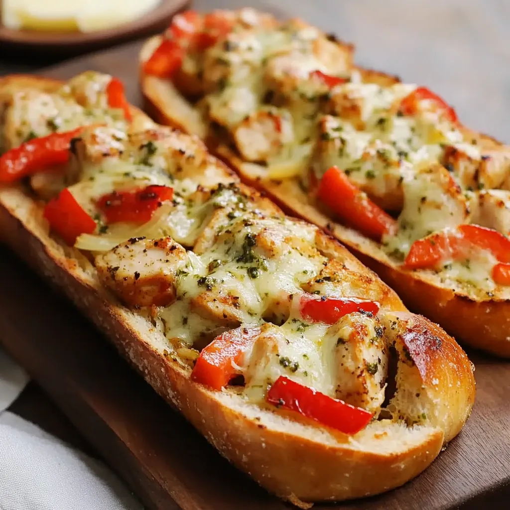 Cheesy Chicken Bread