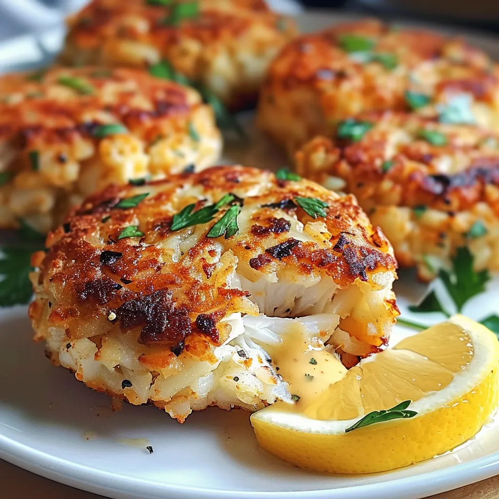 Oven-Baked Crab Cakes