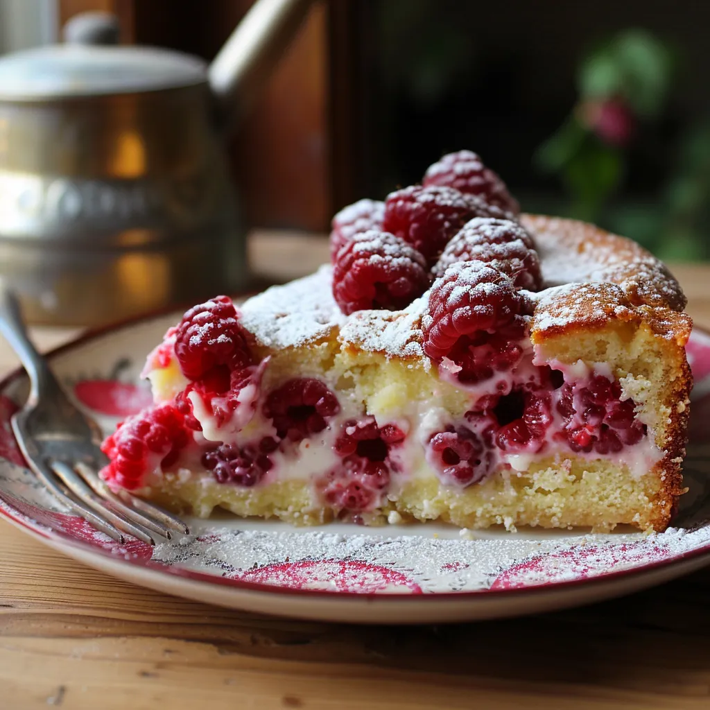 Raspberry Yogurt Cake Recipe