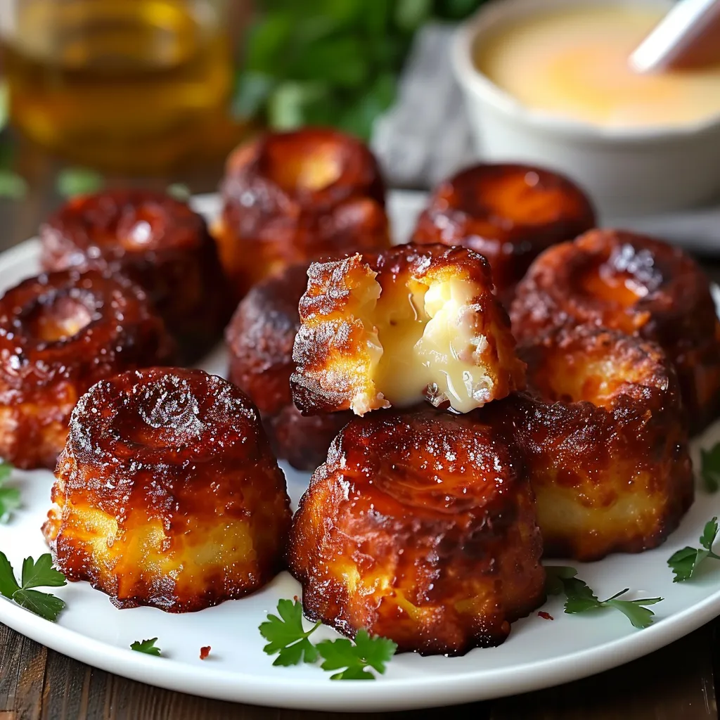 Savory Chorizo and Sheep Cheese Canneles