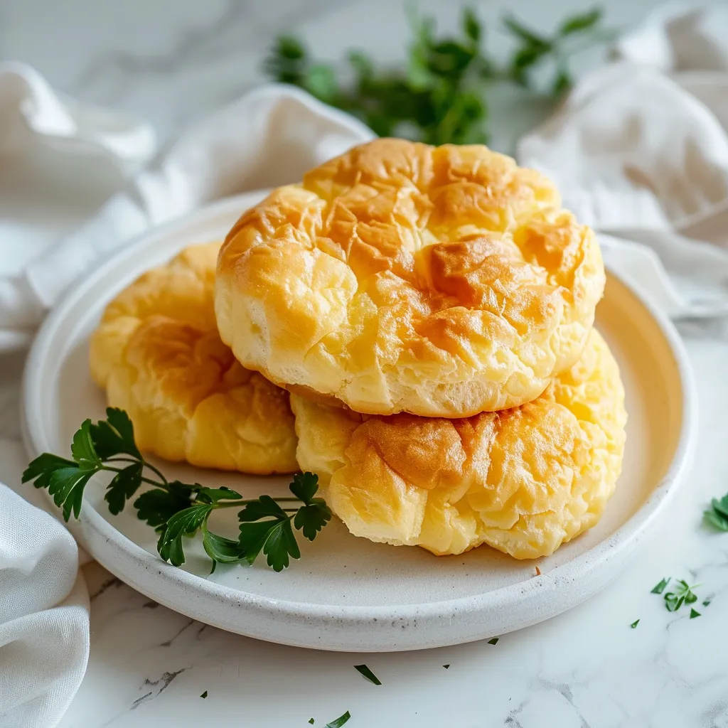 Cloud Bread with Cottage Cheese Recipe