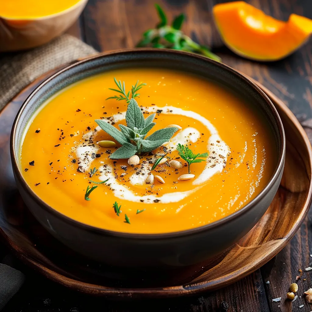 My creamy butternut soup