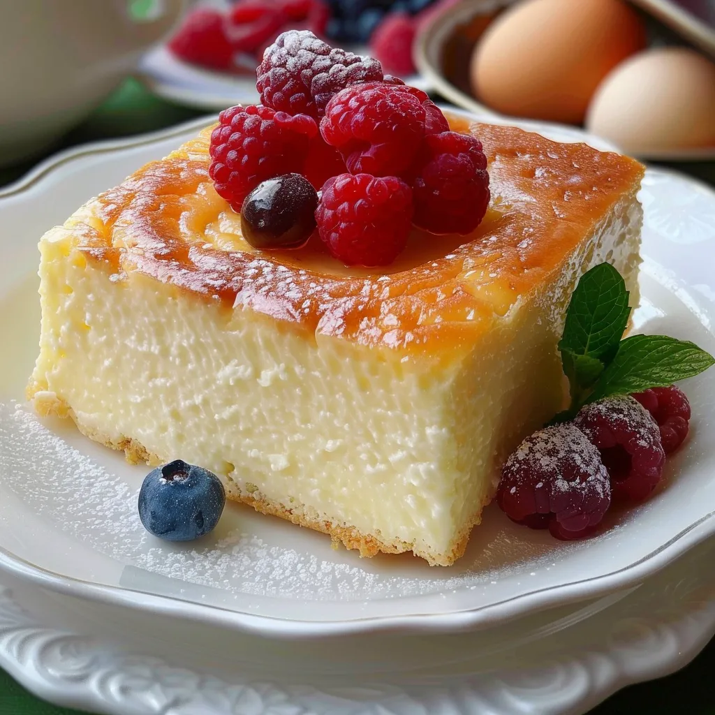 Creamy Yogurt Cake with 3 Yogurts and 2 Eggs