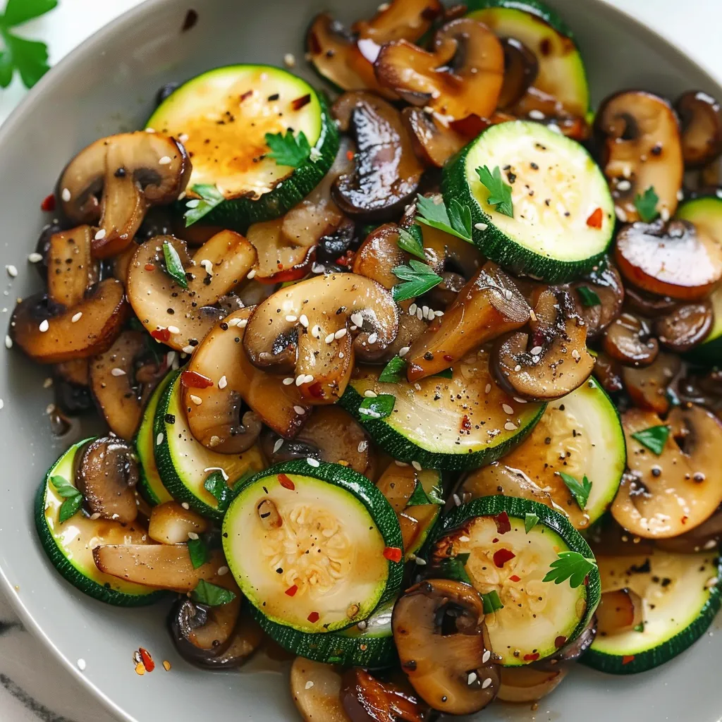 Light and flavorful sautéed vegetables