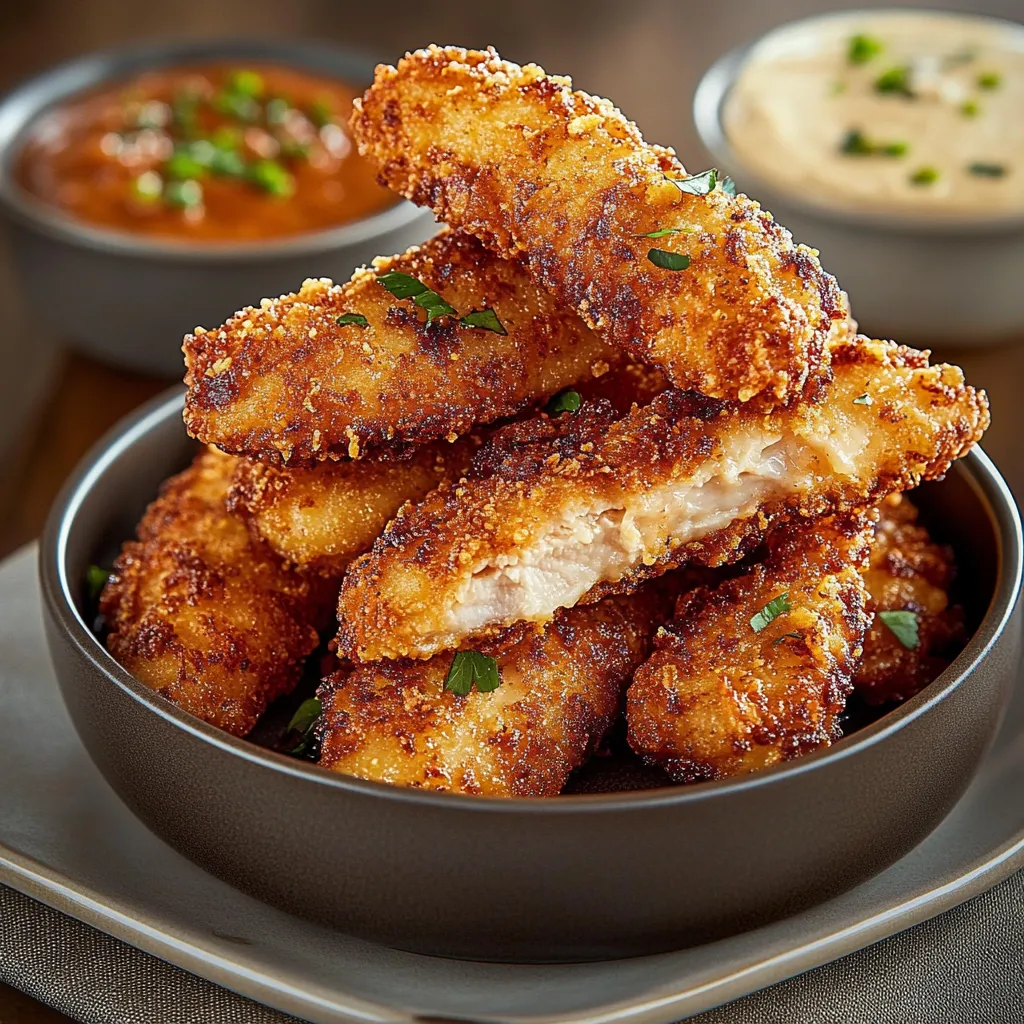 Mouthwatering Crack Chicken Tenders