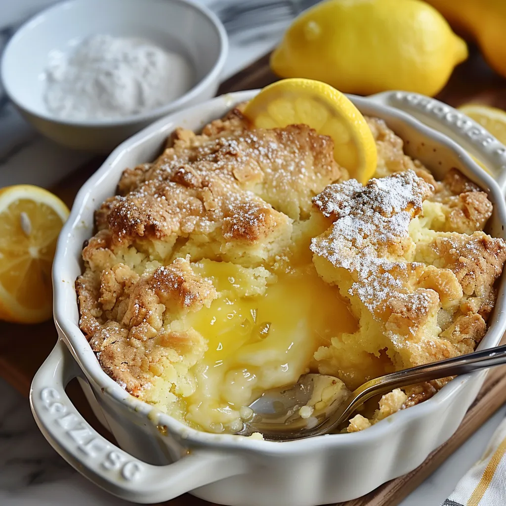 Lemon Cobbler - Easy and Delicious Recipe