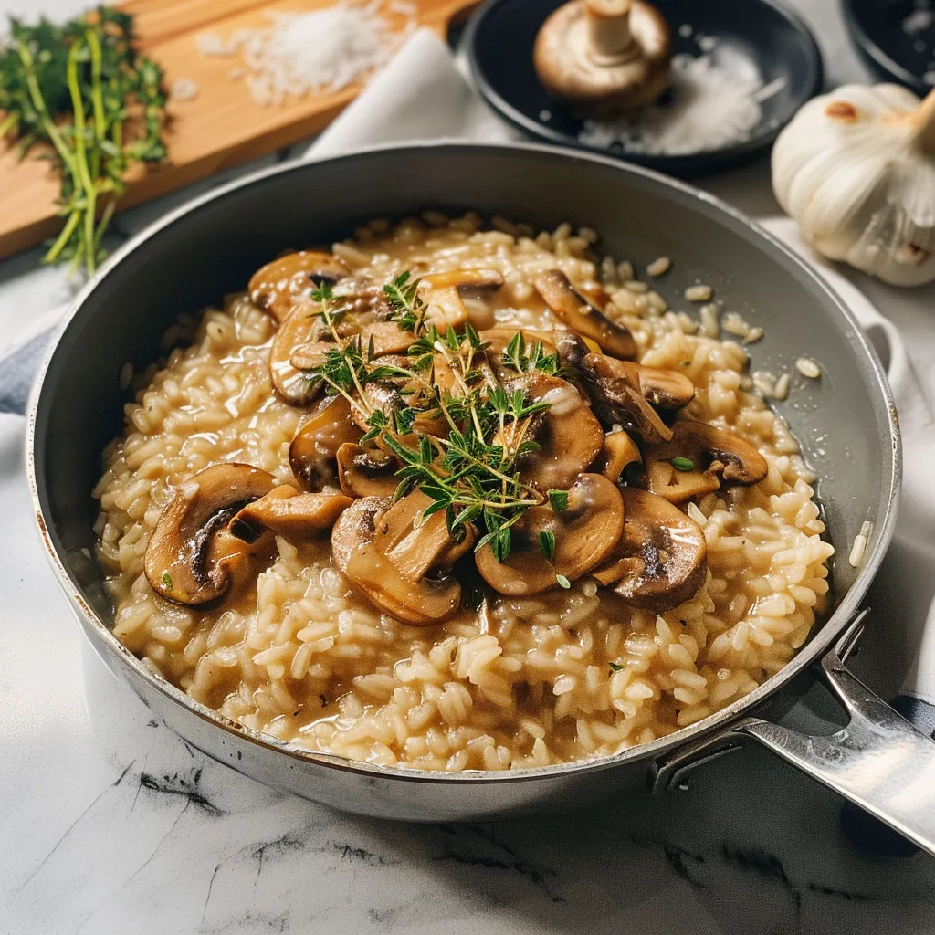 Mushroom Risotto Recipe