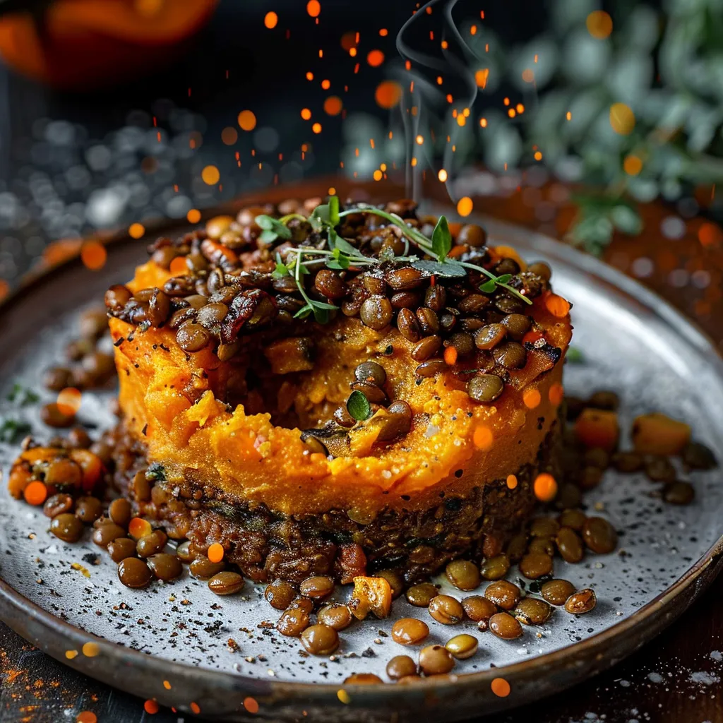 Butternut Squash and Lentil Shepherd's Pie - Plant-Based Recipe