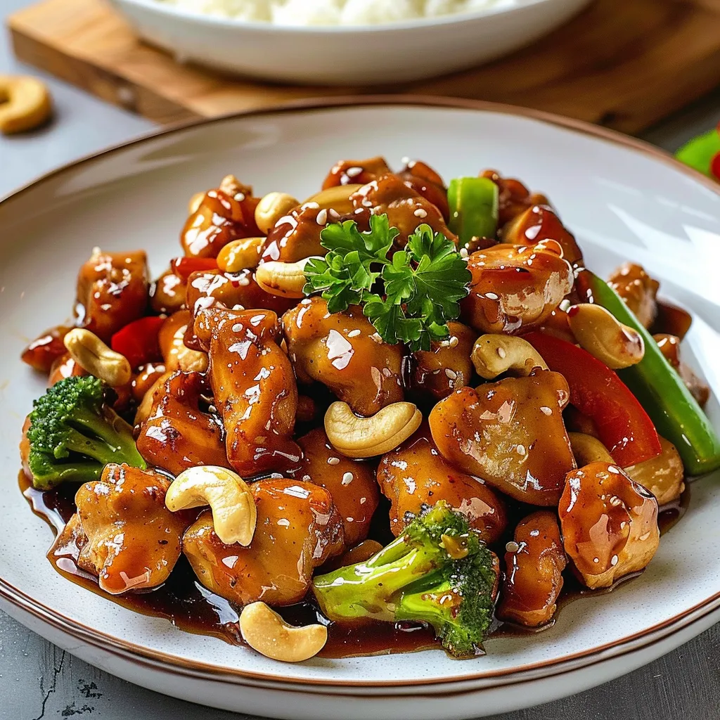 Cashew Chicken - Refined Asian Recipe