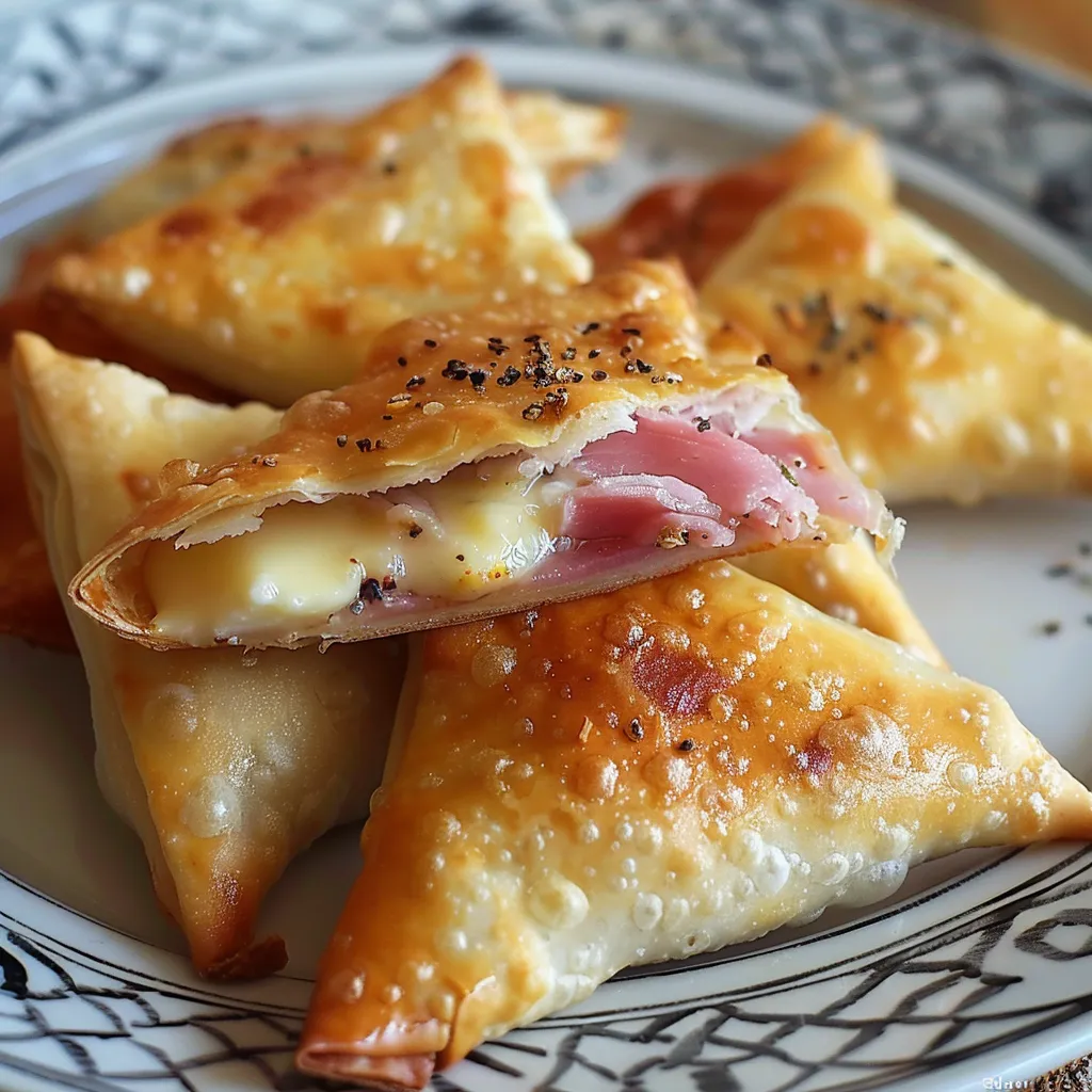 ham cheese rolls