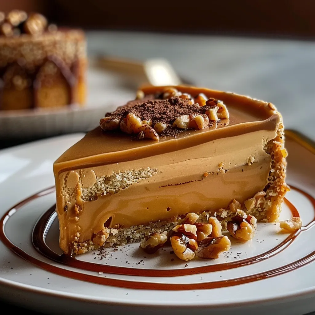 Coffee Caramel Cake - Gourmet Dessert