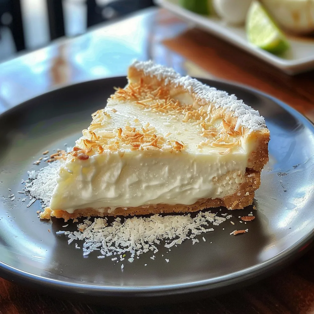 Gluten-Free Coconut Cream Tart - Professional Recipe