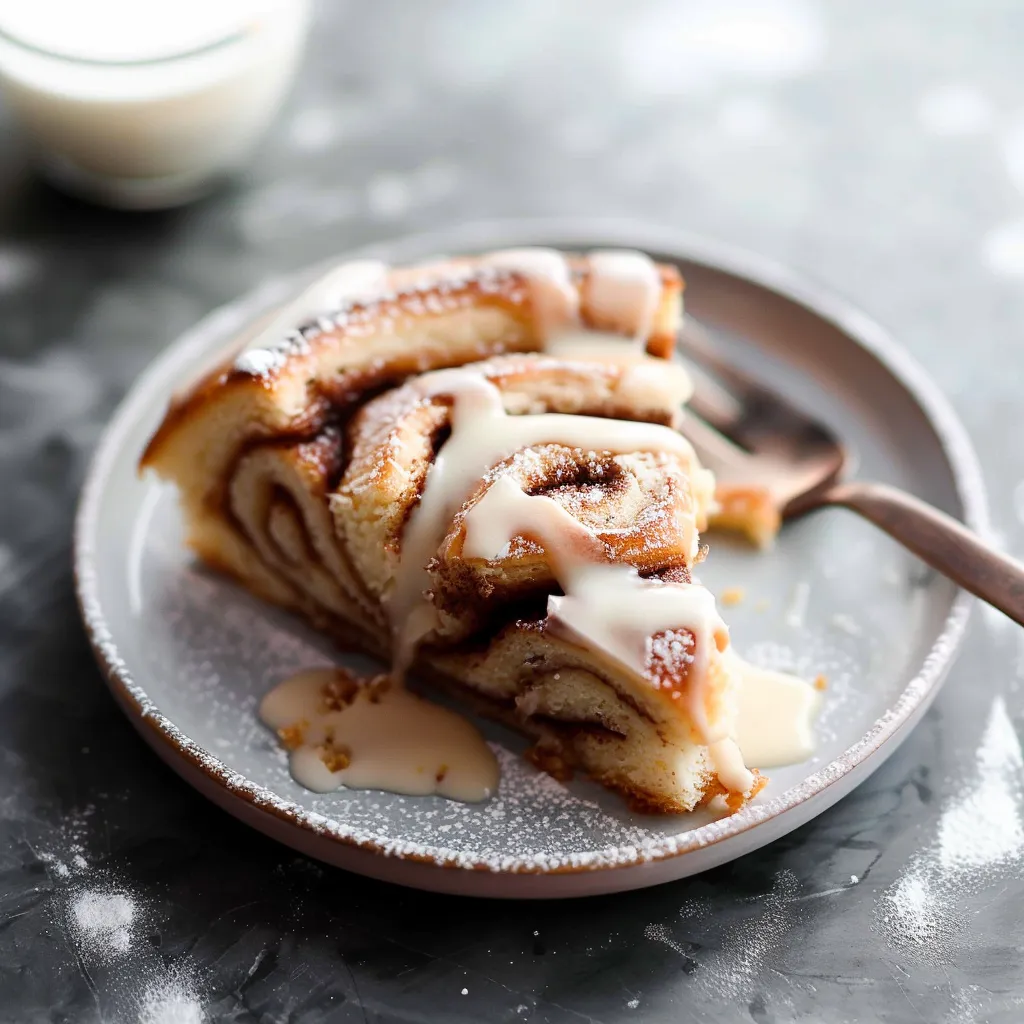 Giant Cinnamon Roll Cake - Homemade Gourmet Recipe