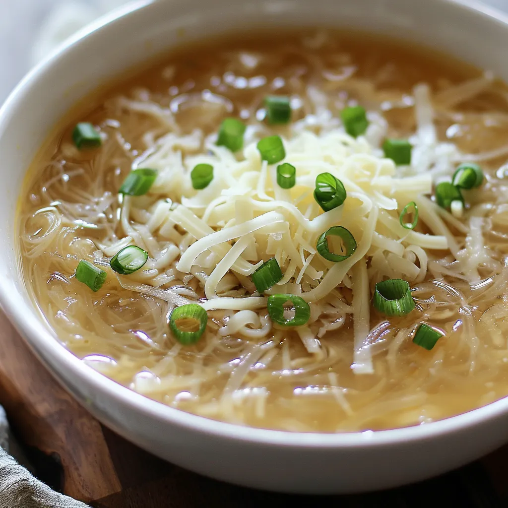 Asian Onion Soup - A Creative Fusion Dish