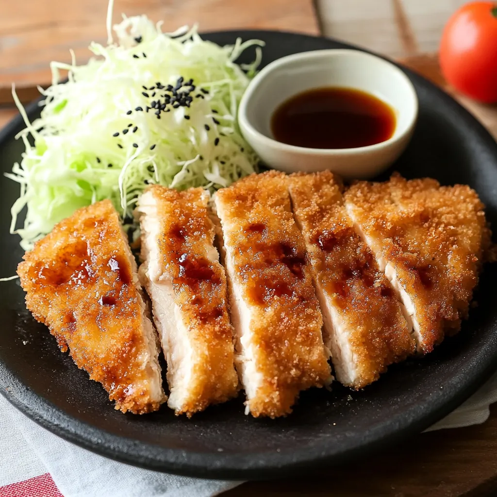 Golden Crispy Chicken Katsu
