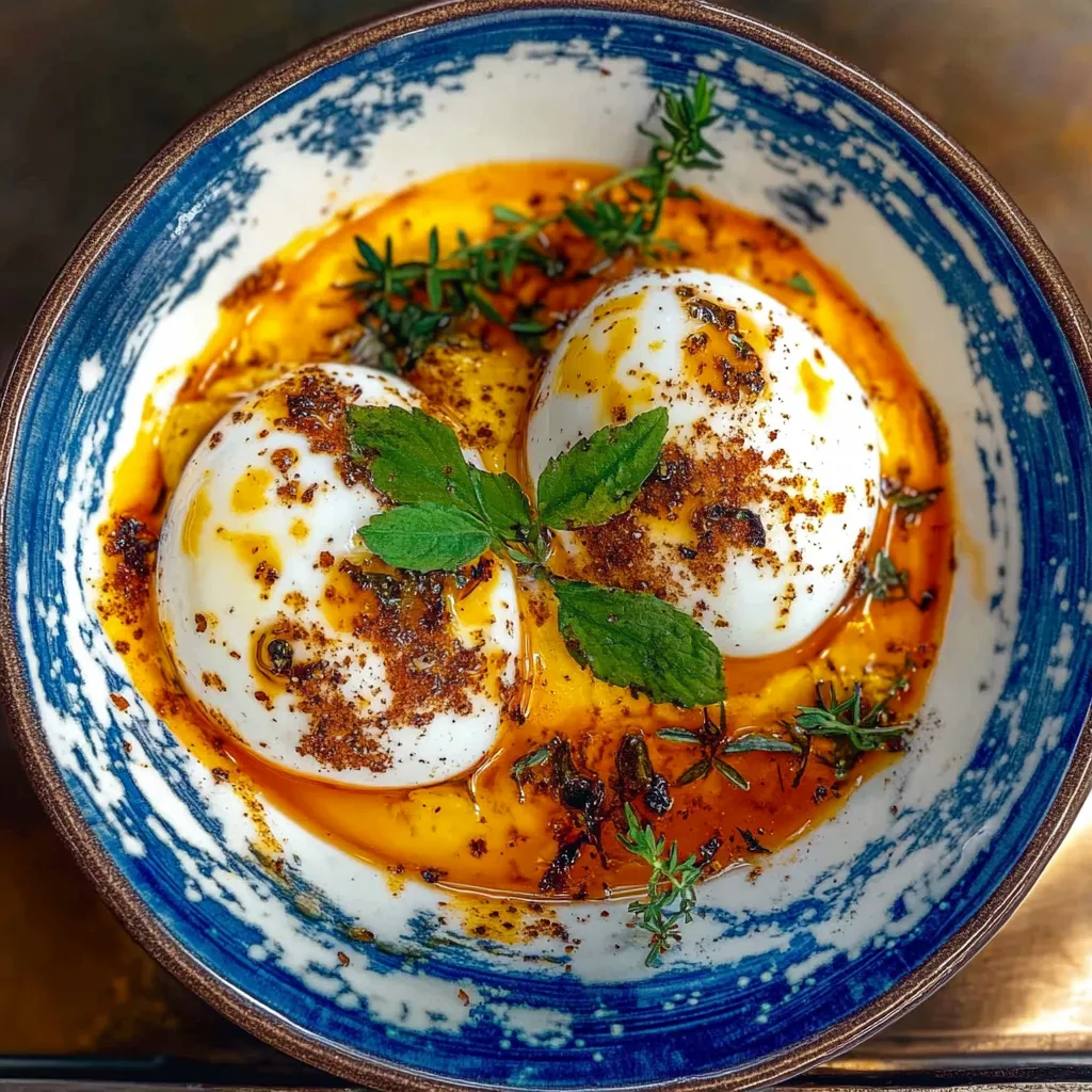 Çılbır Turkish Poached Eggs