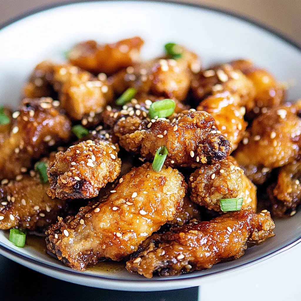 Crispy Korean Fried Chicken