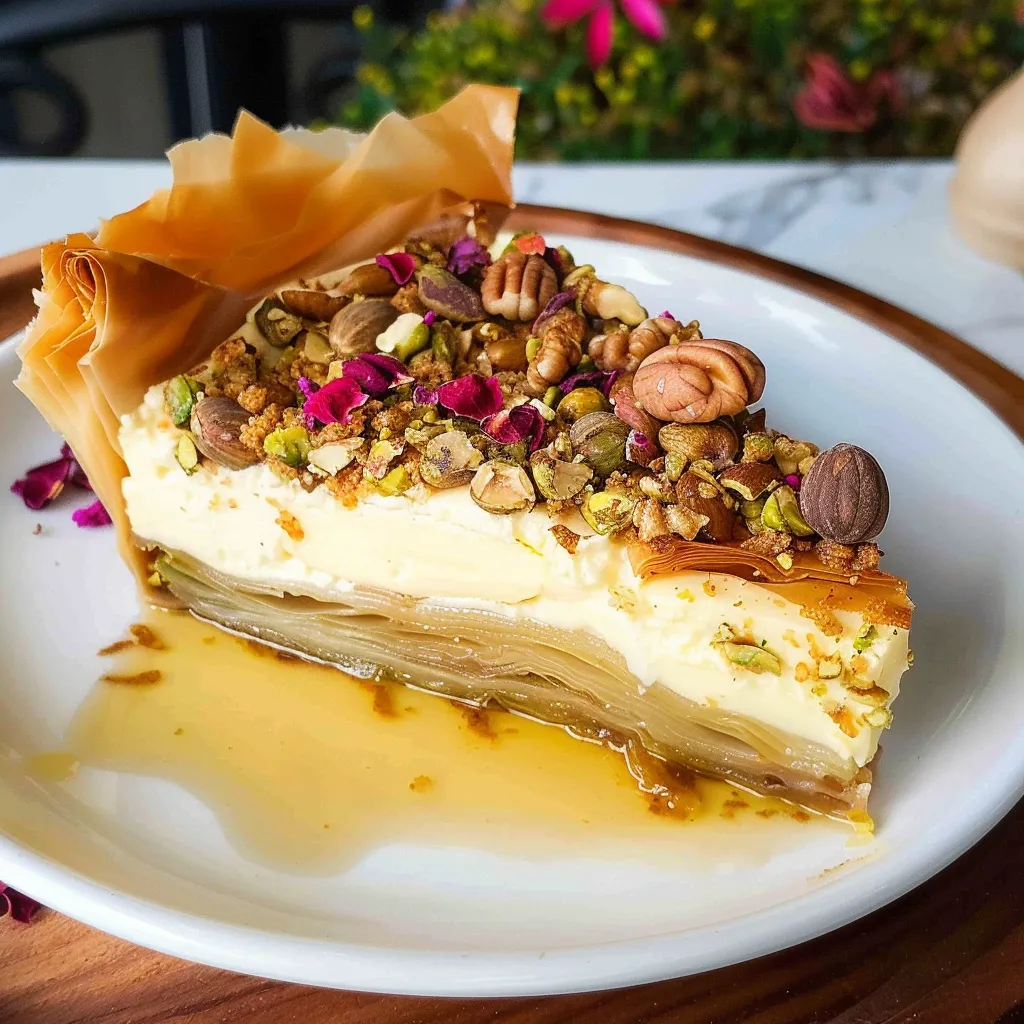 Golden Nut Cheesecake