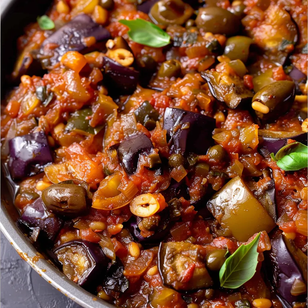 Tasty Sicilian eggplant
