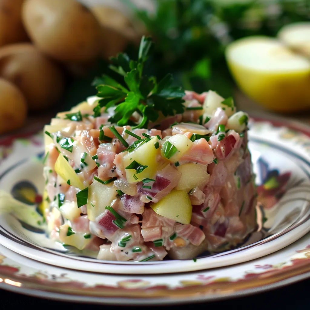 Smoked herring & apples