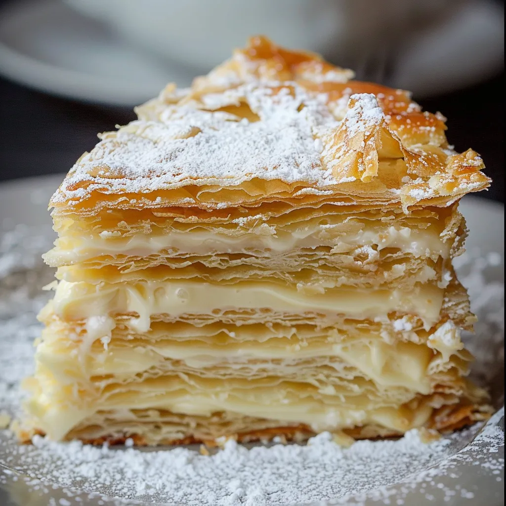 Russian Cake Crispy Layers
