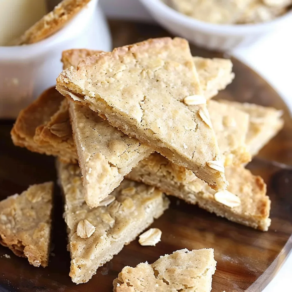 Delicious buttery oatmeal cookies
