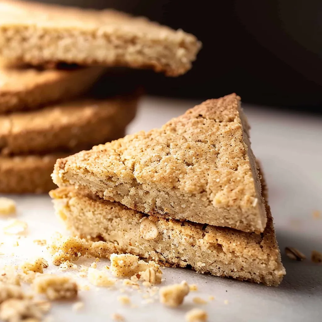Taste perfectly crispy and soft oat cookies made with smooth butter