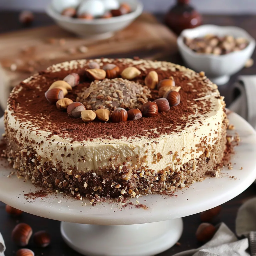 Tasty Egyptian hazelnut cake