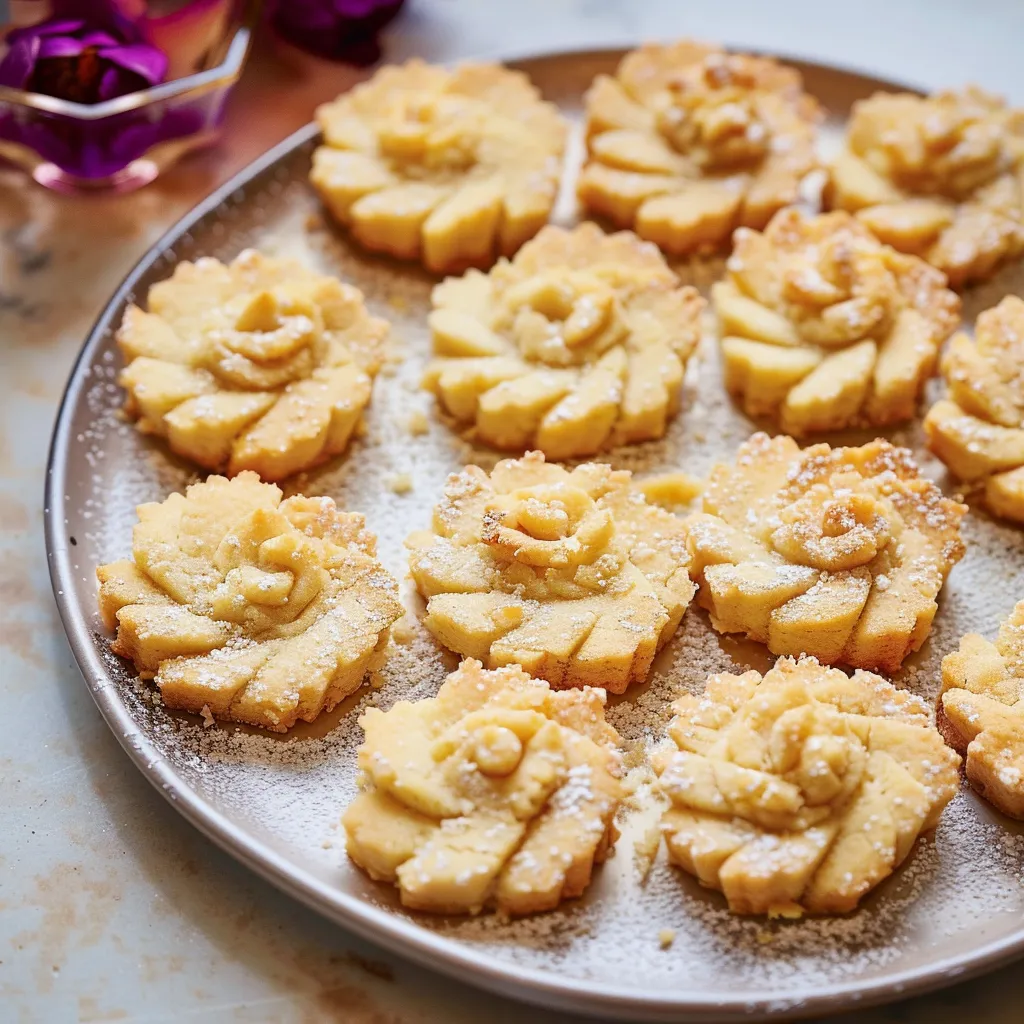 Buttery Bourbon Cookies