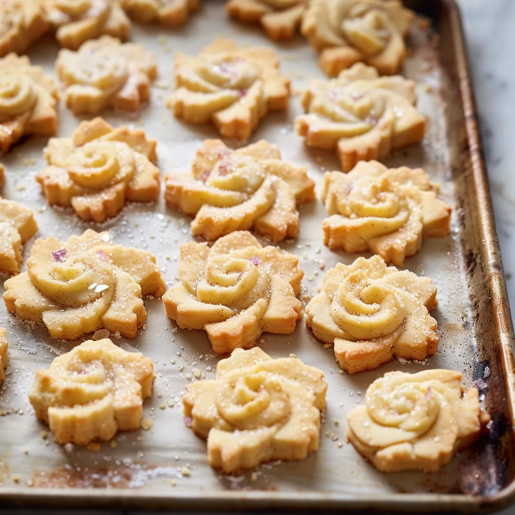 Bourbon Shortbreads - Buttery Treat