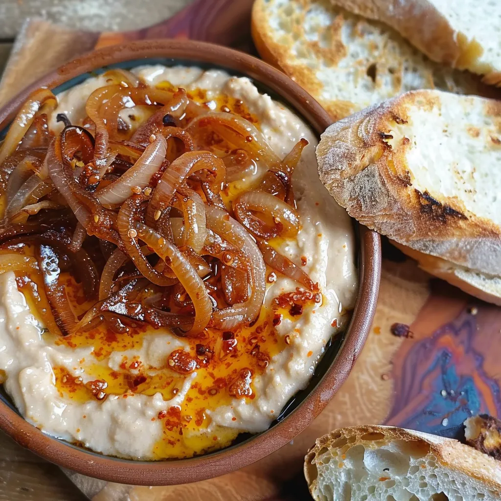 Make authentic Fasole Batuta—the white bean classic with sweet caramelized onions