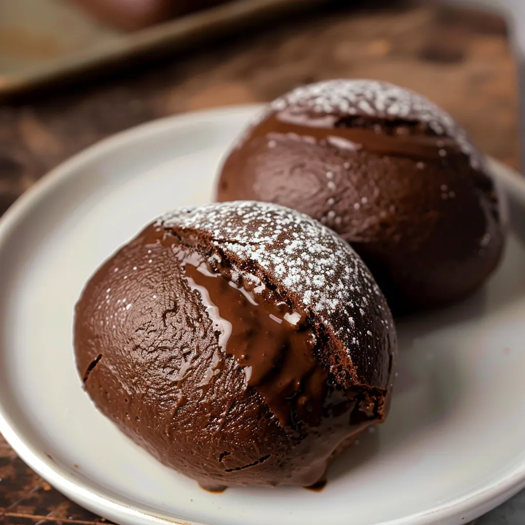 Soft Italian chocolate brioche
