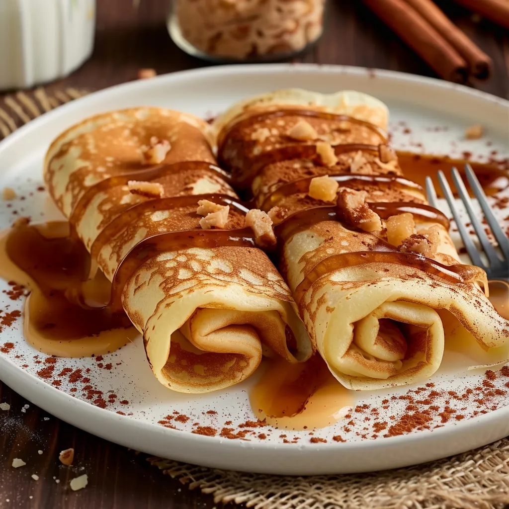 Cinnamon and protein-packed pancakes