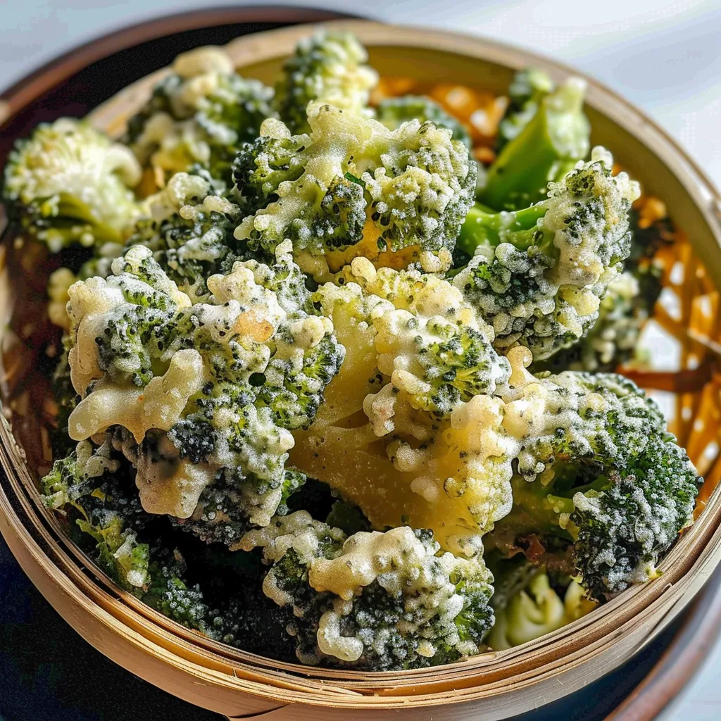 Crispy nori-salt broccoli that's easy and super tasty