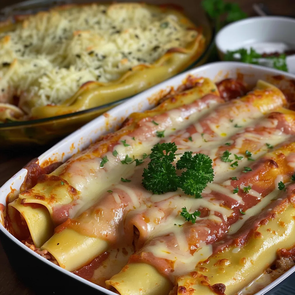 Beef and mozzarella creamy pasta