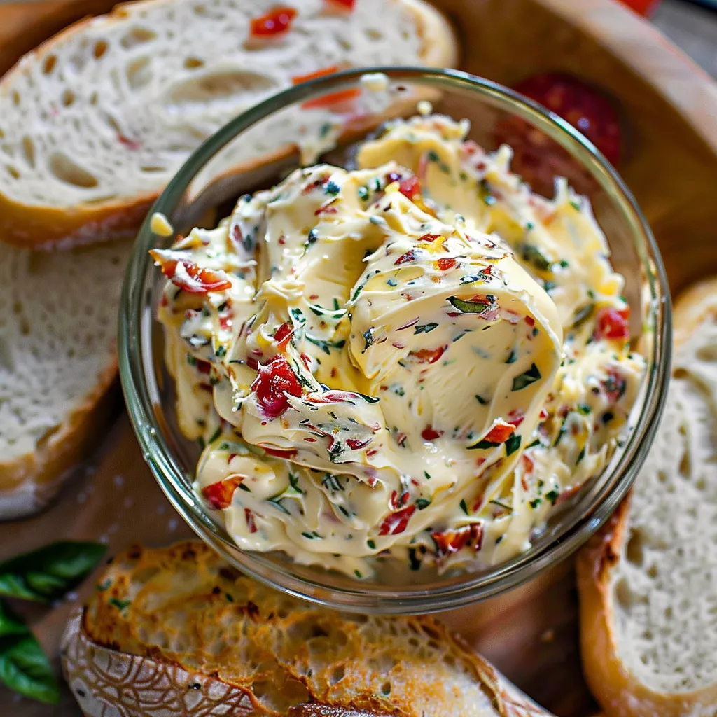 Easy homemade Italian-style flavored butter