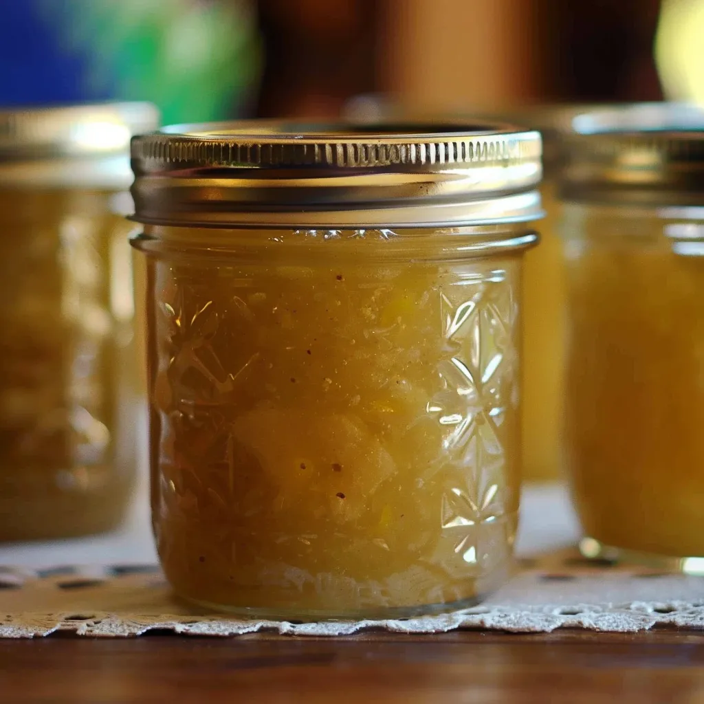 Homemade spread with ripe bananas