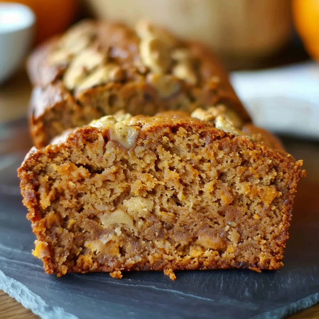 Pumpkin banana loaf