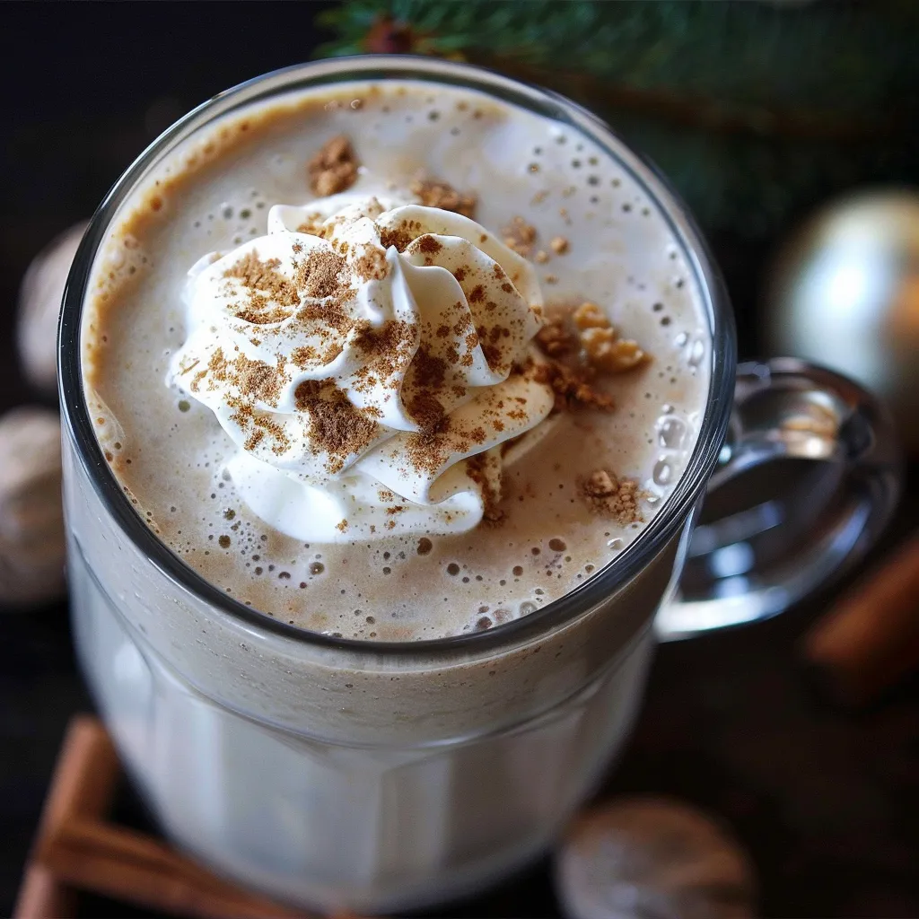 Whip up a tasty smoothie with holiday spice flavors