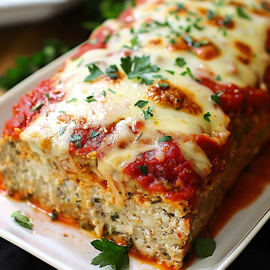 Chicken loaf with Parmesan cheese