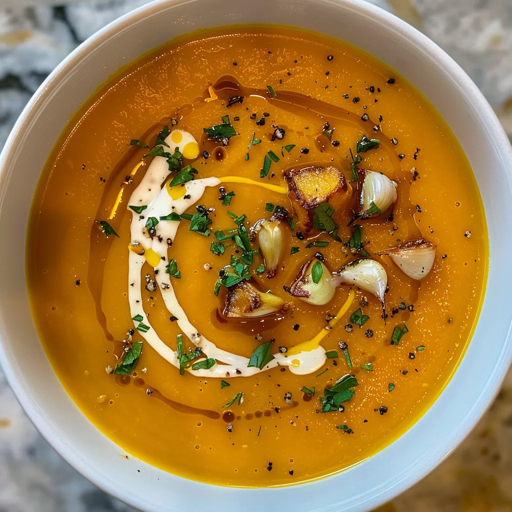 Butternut maple soup