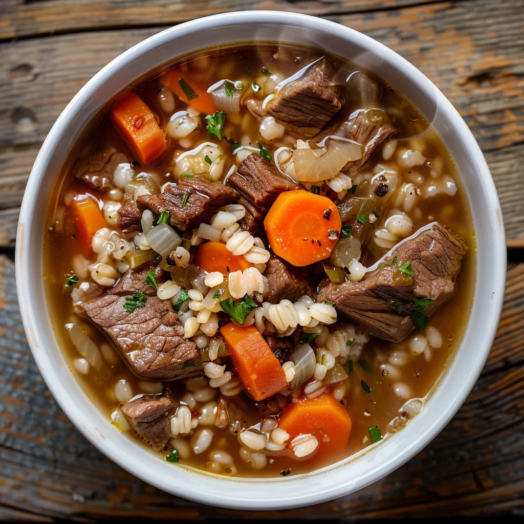 Beef and Barley Soup