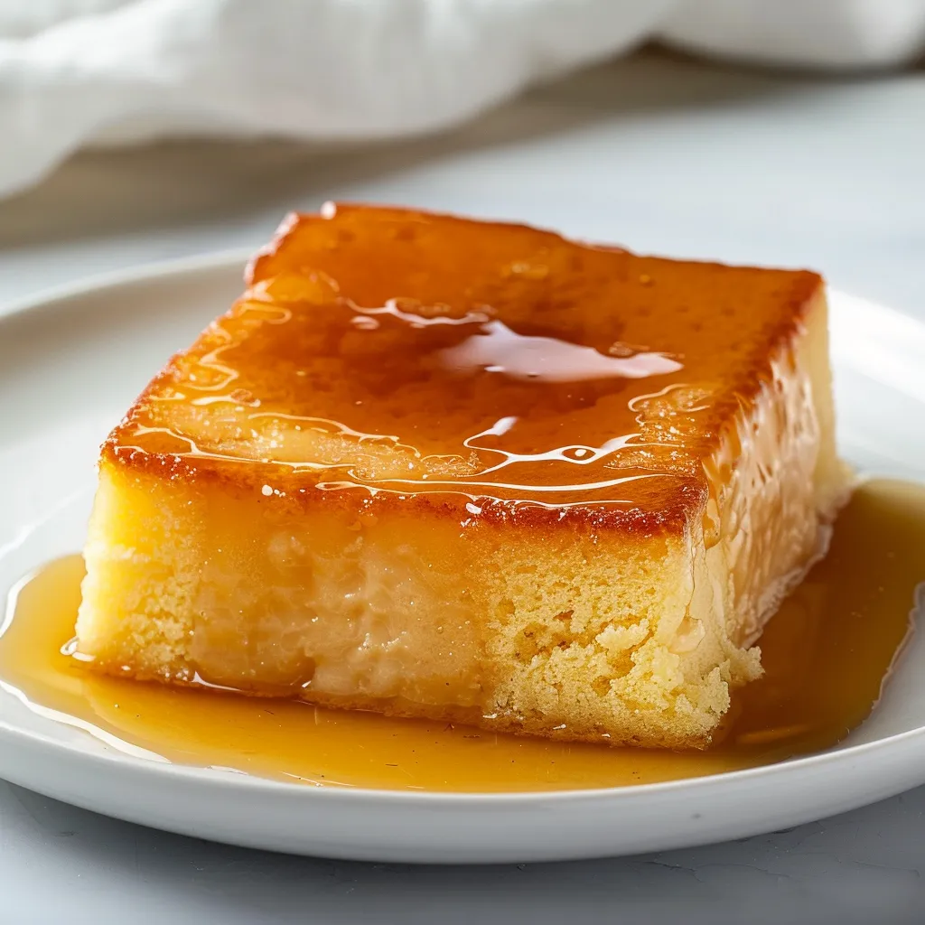 creamy and irresistible maple pouding chômeur