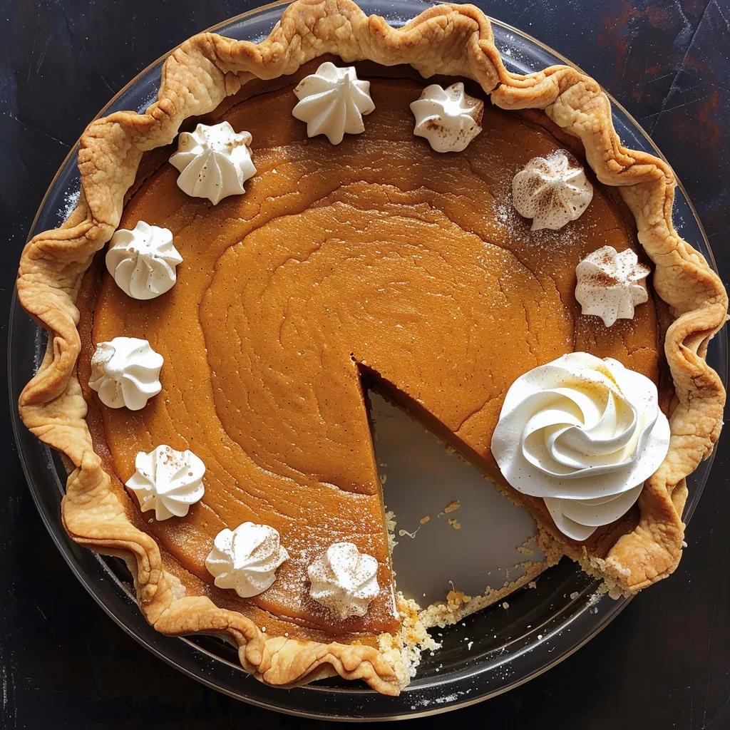 Check out this amazing pumpkin tart