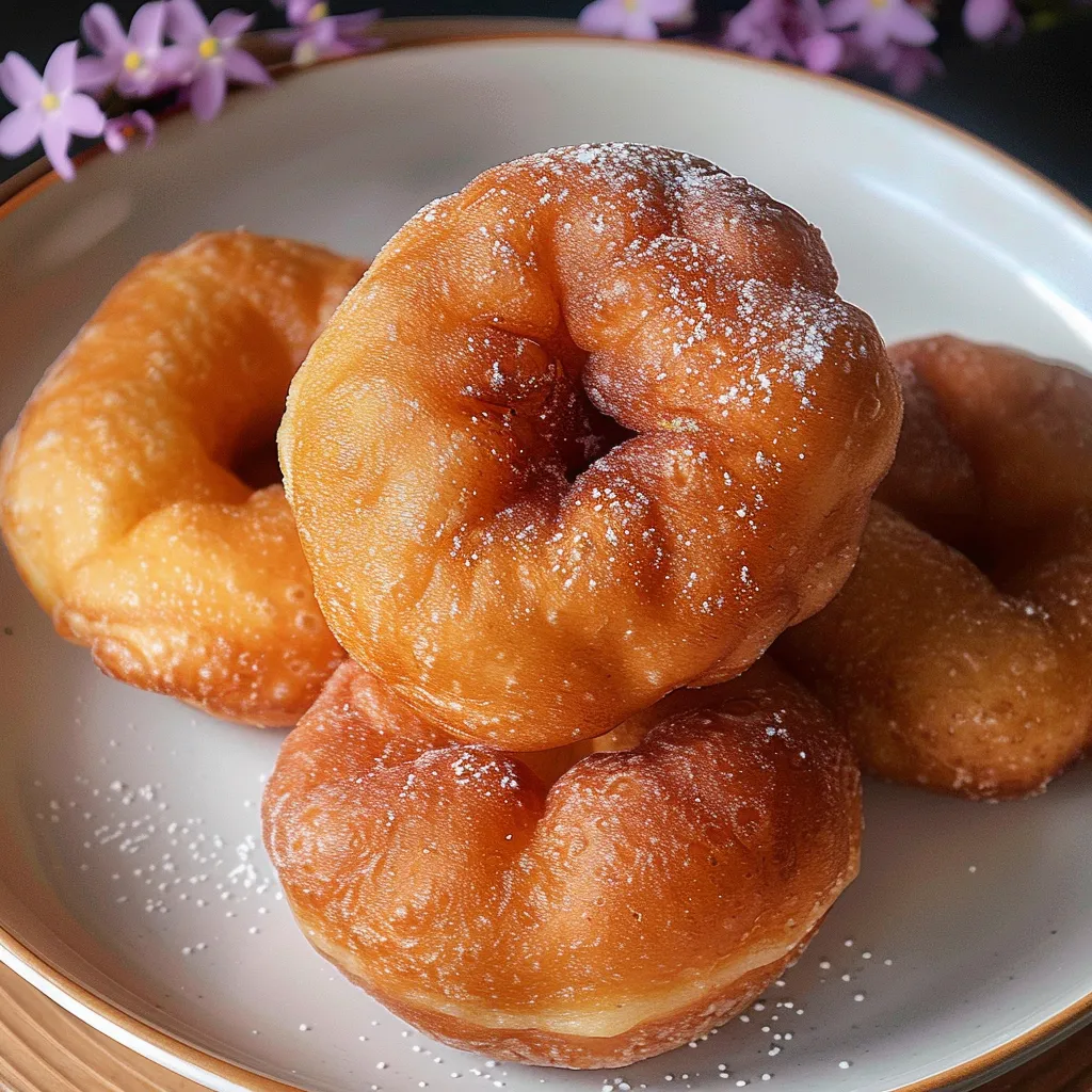 Simple homemade donuts